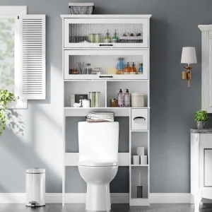 Over the Toilet Storage Cabinet Bathroom Organizer