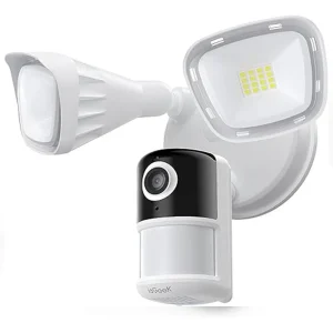 Wired Floodlight Security Camera,  2 Way Audio