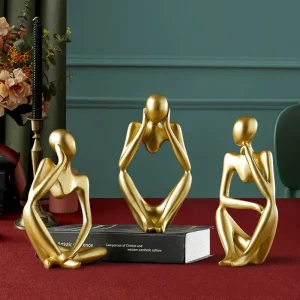 Thinker Statue Portrait Ornaments 0.57Dimensions*s
